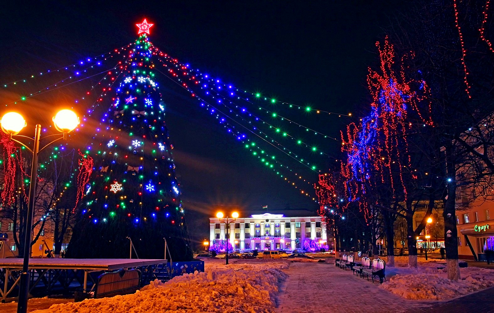 Новогодняя Иллюминация Новогодняя Иллюминация